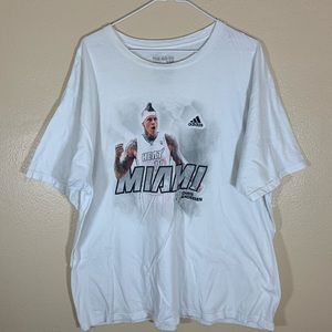 Adidas Miami heat tshirt